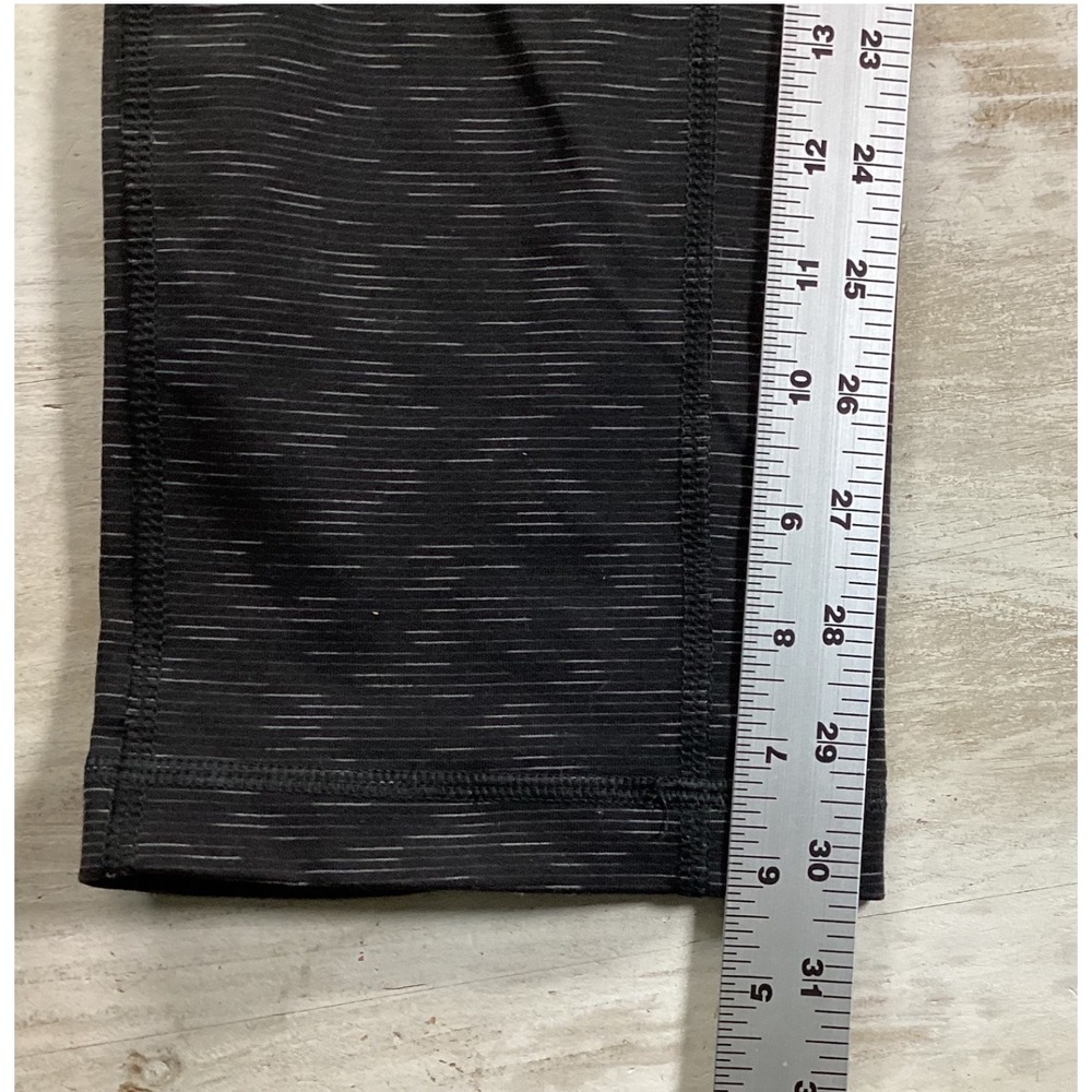 Duluth Trading Co Womens Yoga Pants Black Gray Supplex Lycra M x 31 Athletica - Picture 5 of 7